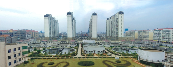 江西最大污水處理廠——南昌朝陽污水處理廠二期工程（省、市優(yōu)良工程，獲滕王閣杯）